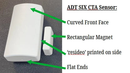 ADT SIX CTA Entry Sensor Covers